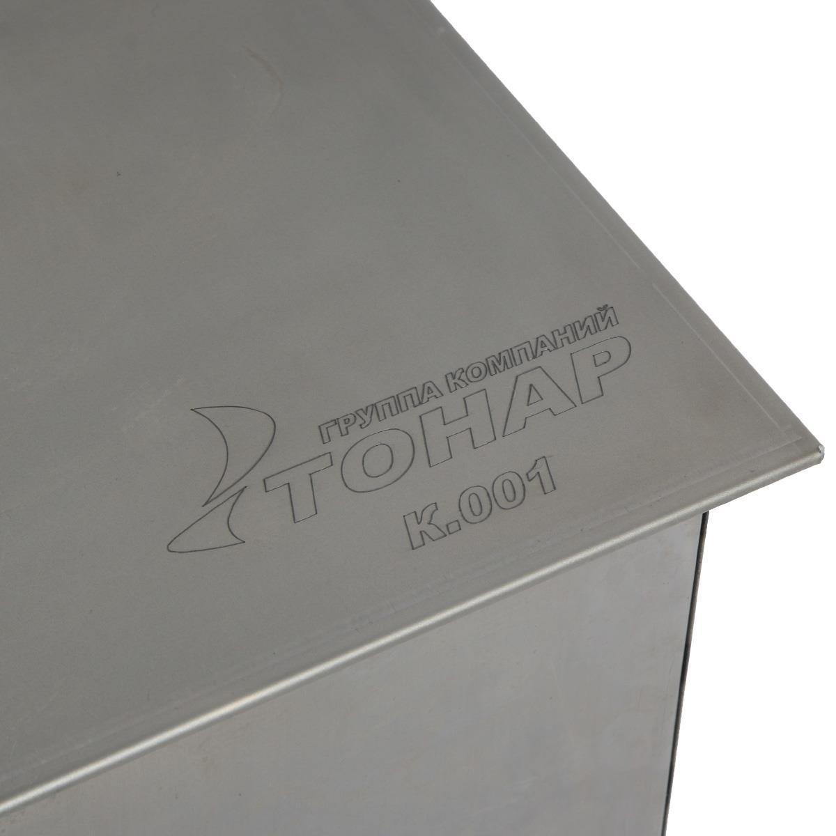 Коптильня двухъярусная ТОНАР К-001 (450х240х280 мм)