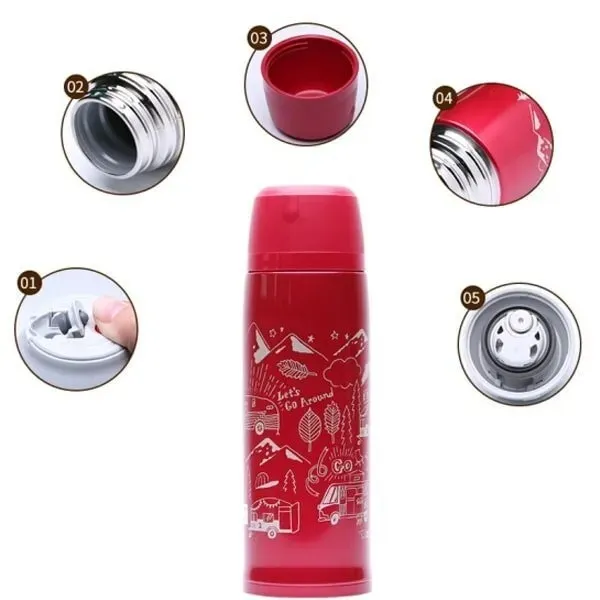 Термос ZOJIRUSHI SJ-JS (0.82 л, RA (красный))