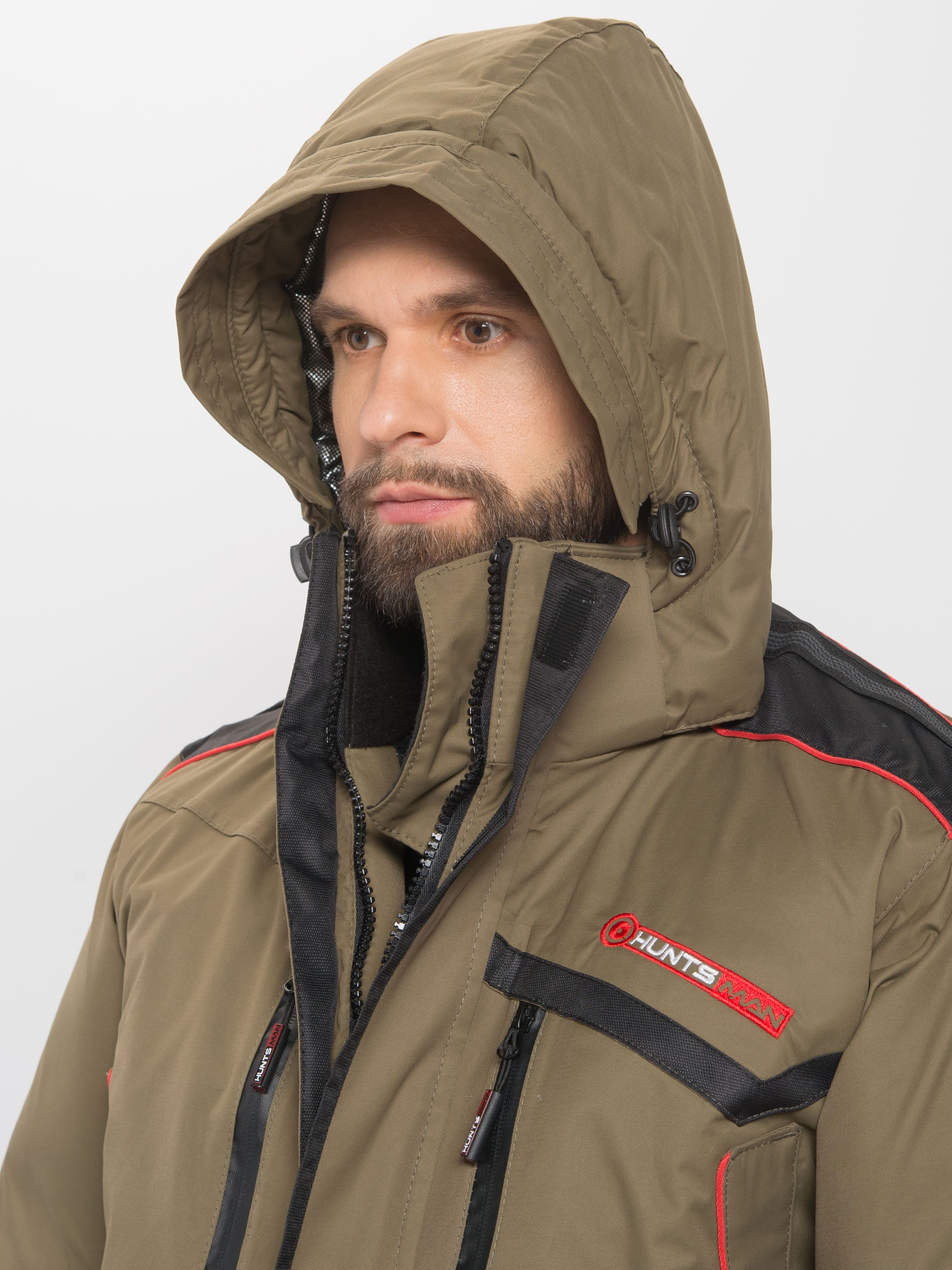 Костюм зимний HUNTSMAN Siberia Поплавок (Breathable) (44-46, хаки)