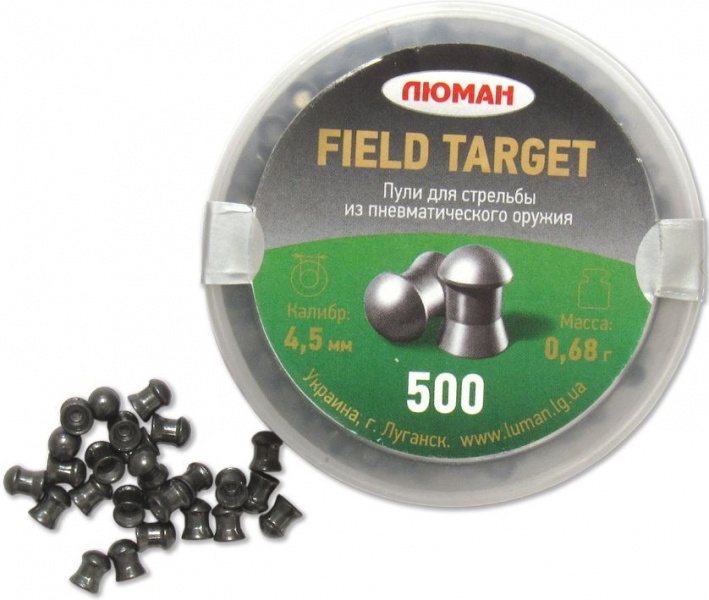Пули ЛЮМАН Field Target (0.55 г, 500 шт)