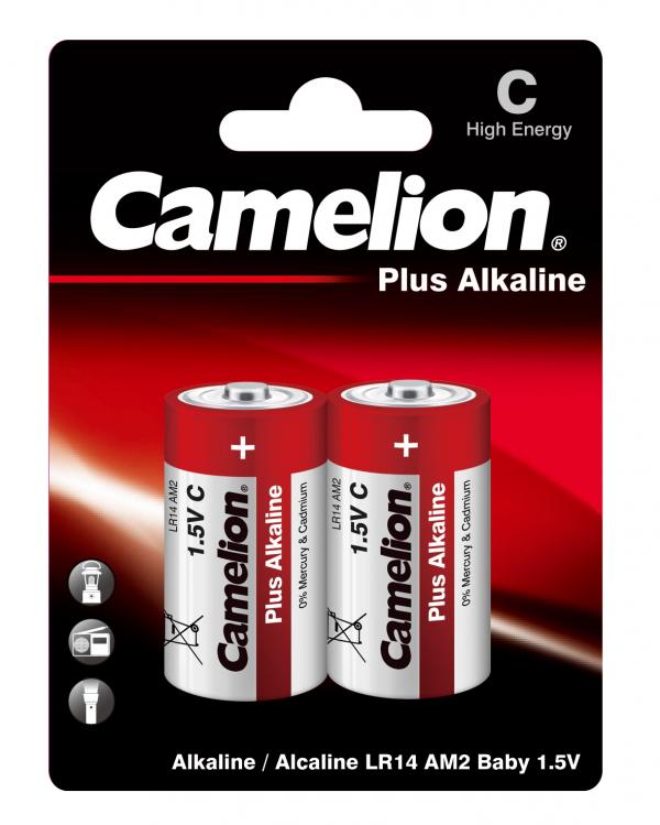 Батарейка CAMELION Plus Alcaline C