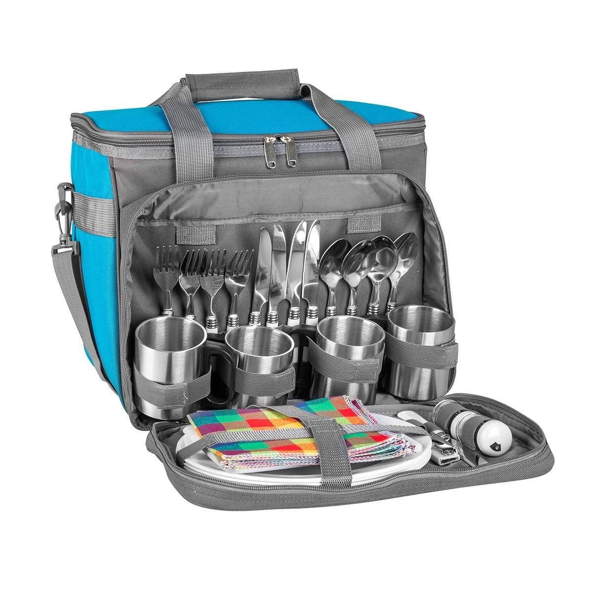 Набор д/пикника HELIOS HS-811(4)BG