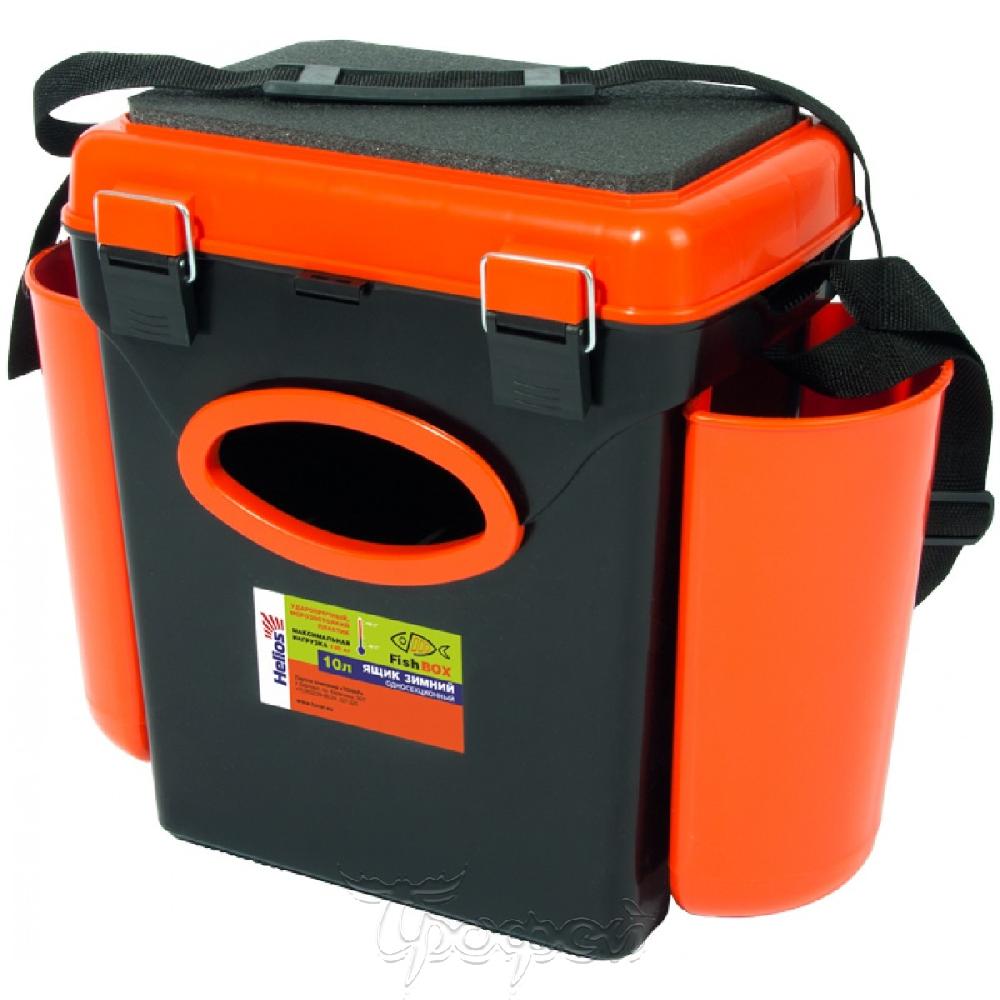 Ящик рыболовный зимний HELIOS FishBox 10 л (1 секция)