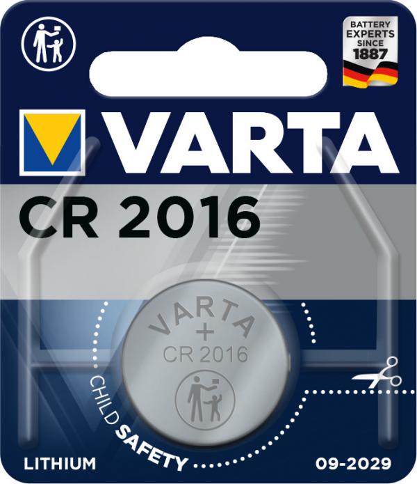 Батарейка VARTA CR2016