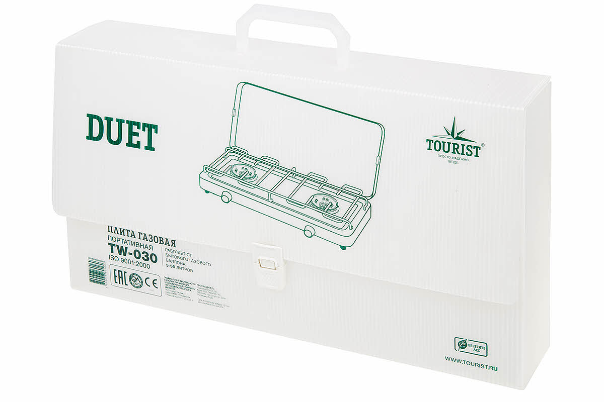 Плита настольная TOURIST Duet TW-030 (двухконфорочная)