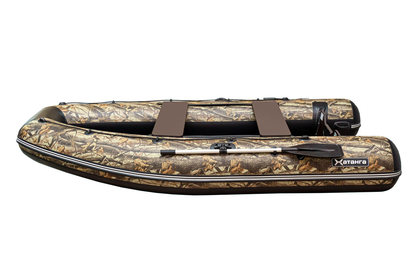 Лодка SIBRIVER Хатанга-360 PRO НДНД (камуфляж (лес))