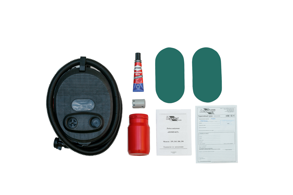 Лодка LEADER Тайга-290 ЖС К (зелёный)