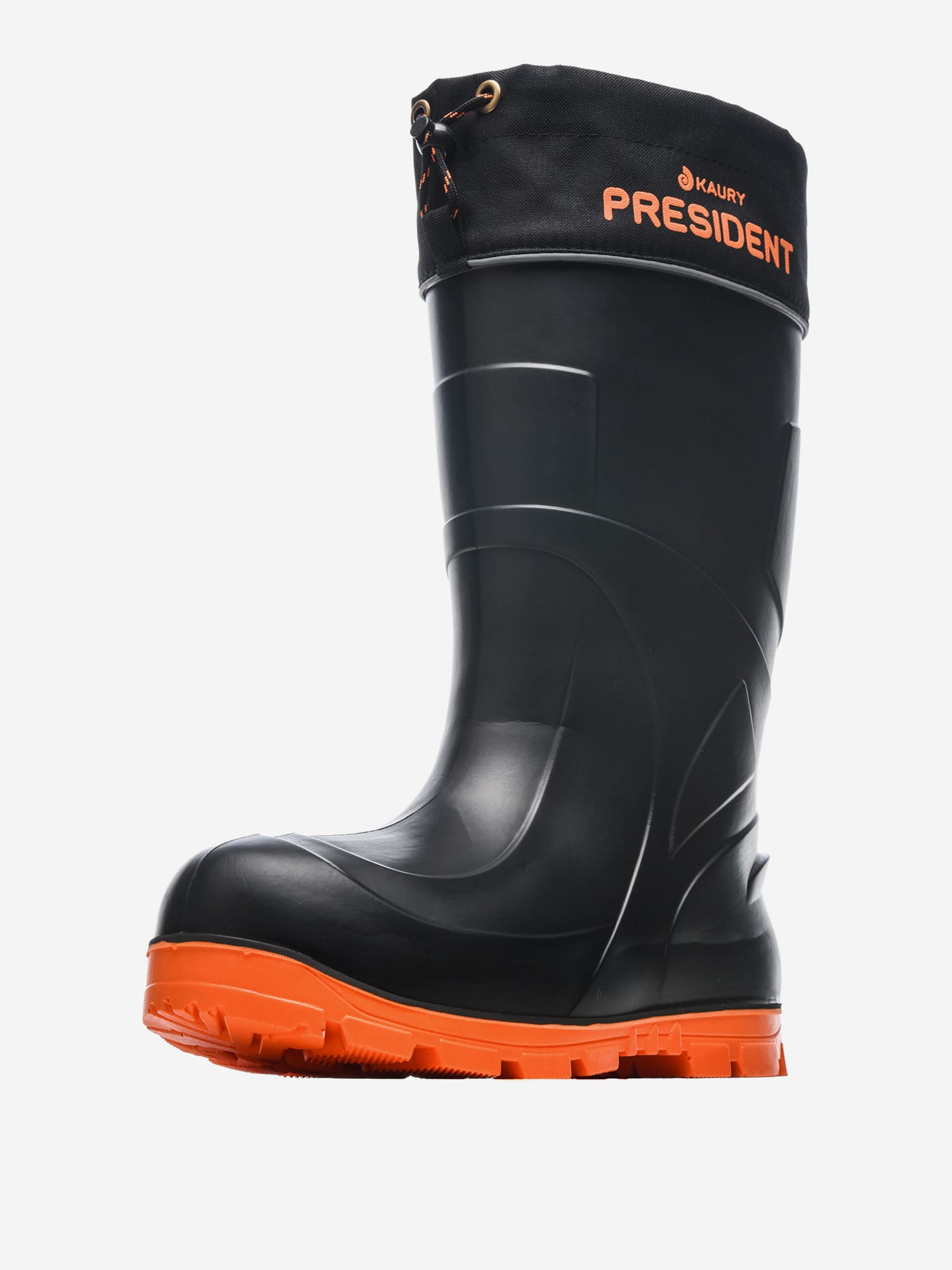 Сапоги зимние ЭВА ПУ SPECI.ALL President 950-65PW (-65 °С) (43-44, чёрный/оранжевый)