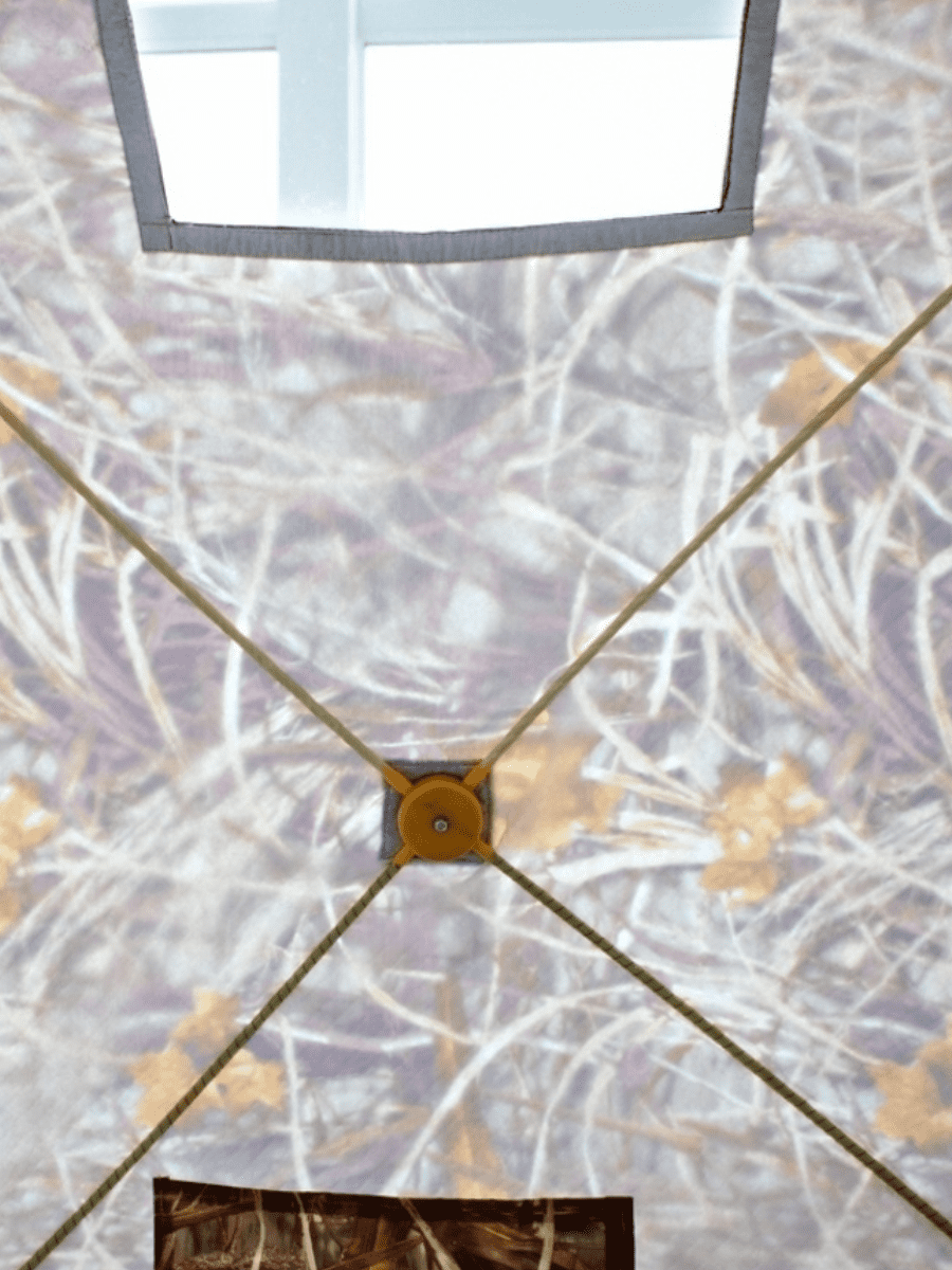 Палатка зимняя СТЭК Куб-3Т трехслойная (камуфляж)