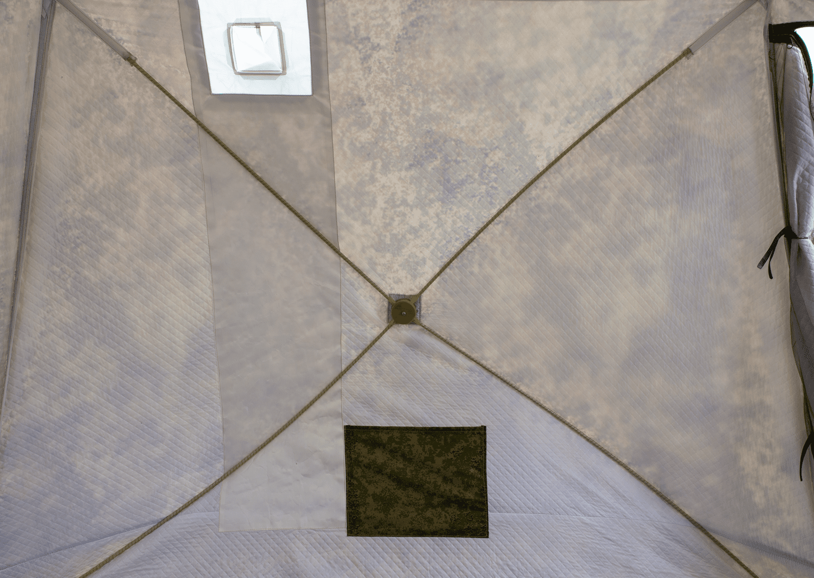 Палатка зимняя СТЭК Куб-4Т трехслойная (камуфляж)