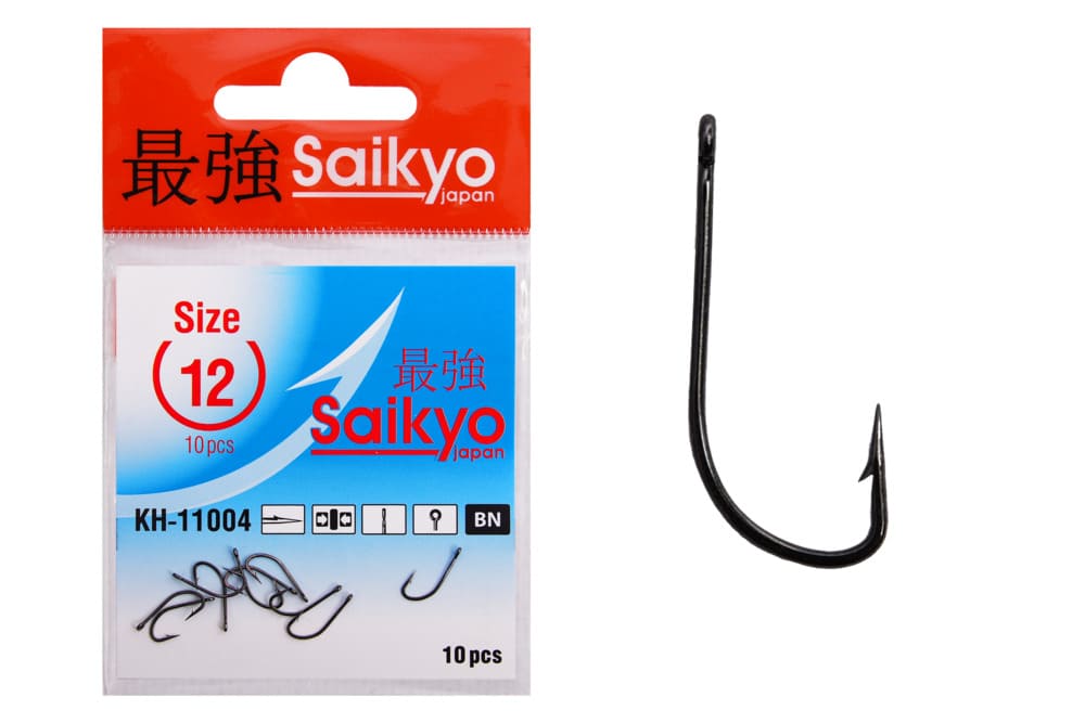 Крючок SAIKYO KH-11004 Crystal Ring (№10, 10 шт, BN)