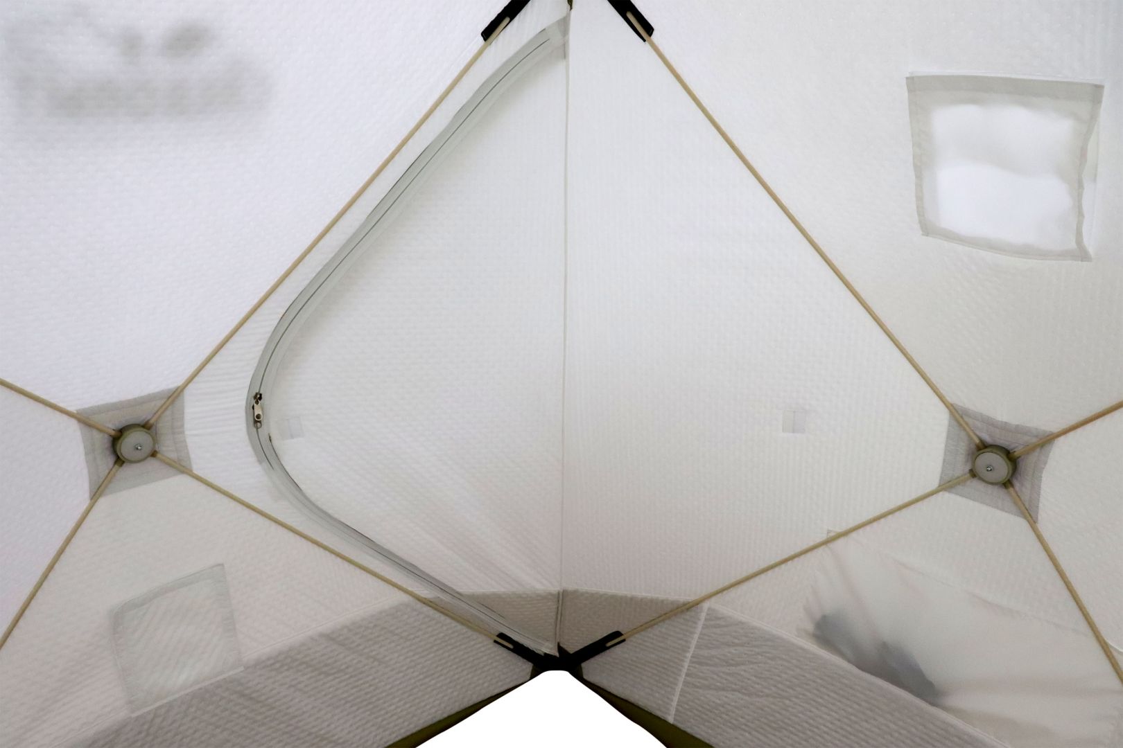 Палатка зимняя СЛЕДОПЫТ Куб Premium PF-TW-40 (2.1х2.1 м)