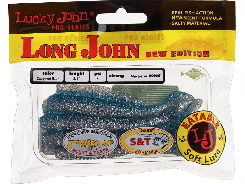 Мягкая приманка LUCKY JOHN Long John (3.1"/7.9 см, T05, 8 шт)