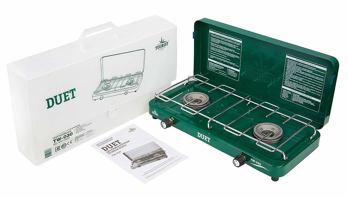 Плита настольная TOURIST Duet TW-030 (двухконфорочная)