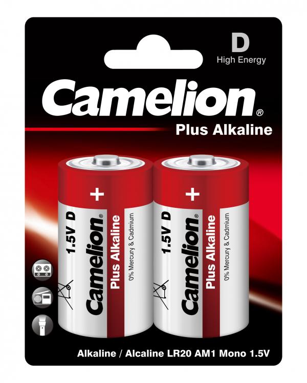 Батарейка CAMELION Plus Alcaline D
