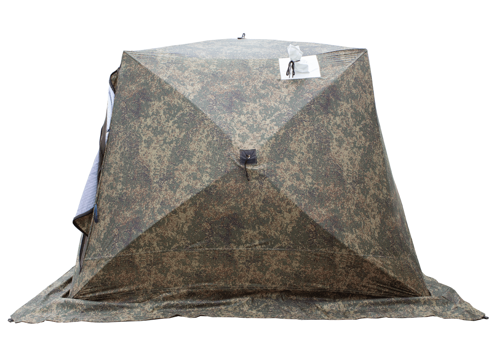 Палатка зимняя СТЭК Куб-4Т трехслойная (камуфляж)