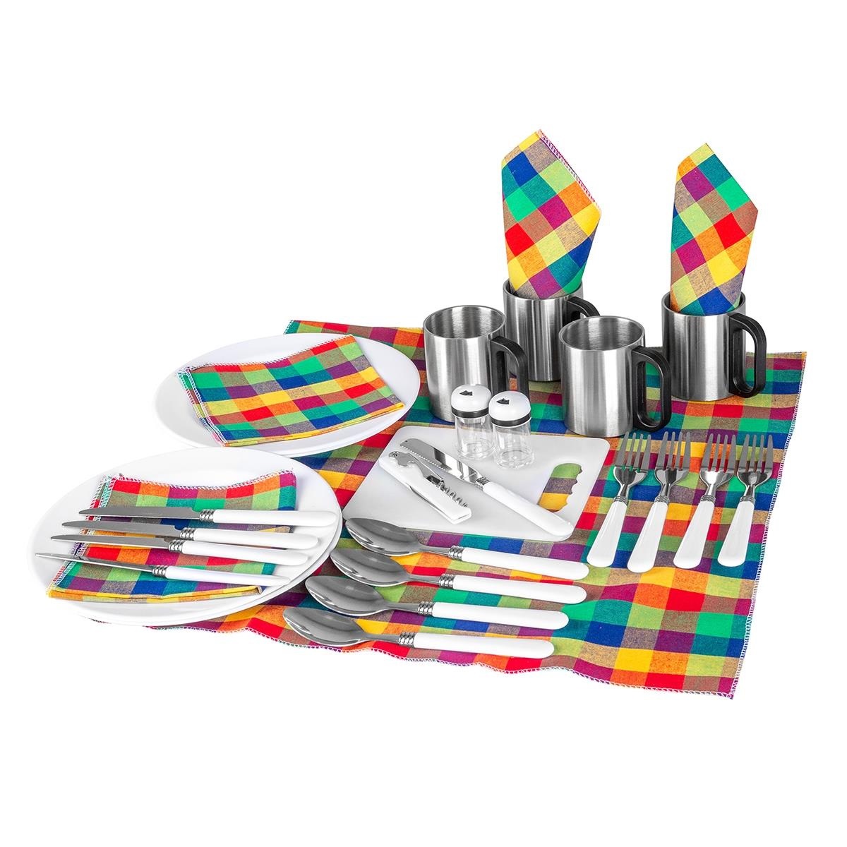 Набор д/пикника HELIOS HS-811(4)BG