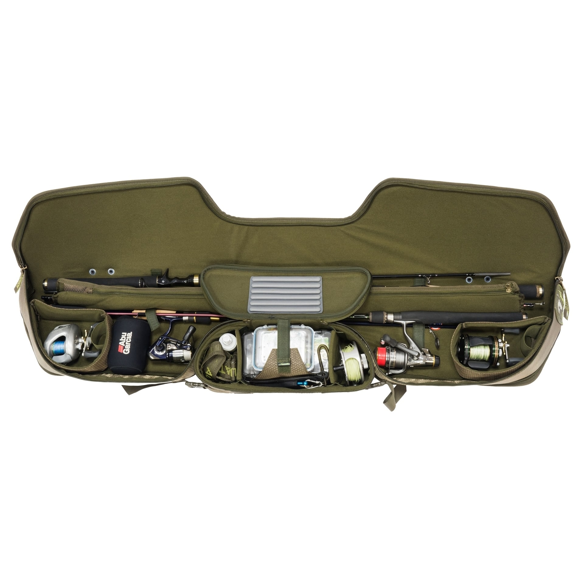 Чехол для удилищ жёсткий AQUATIC Ч-30 (120 см, green river)