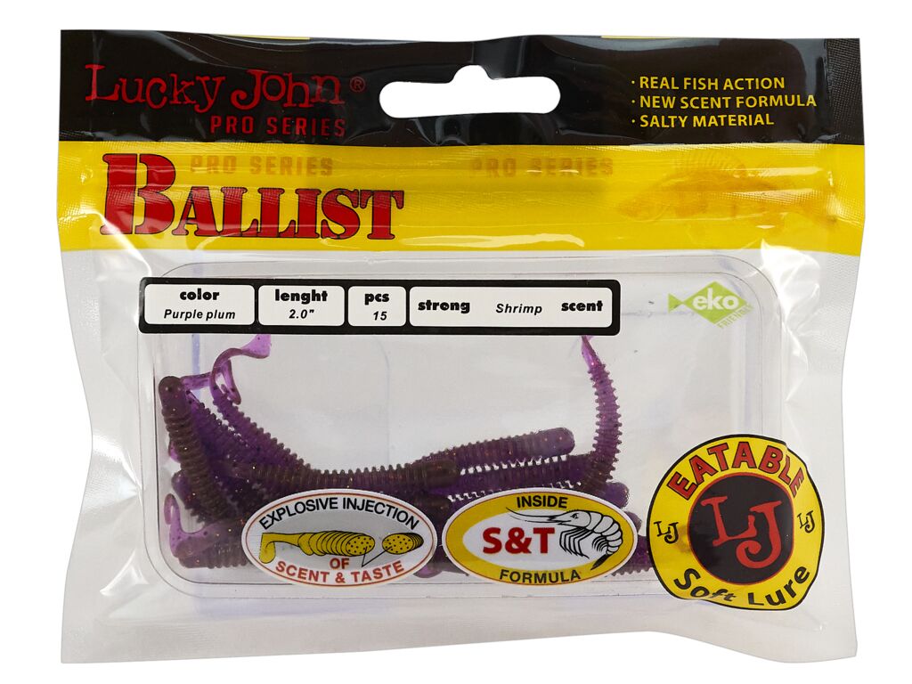 Мягкая приманка LUCKY JOHN Ballist (2"/5 см, S13, 15 шт)