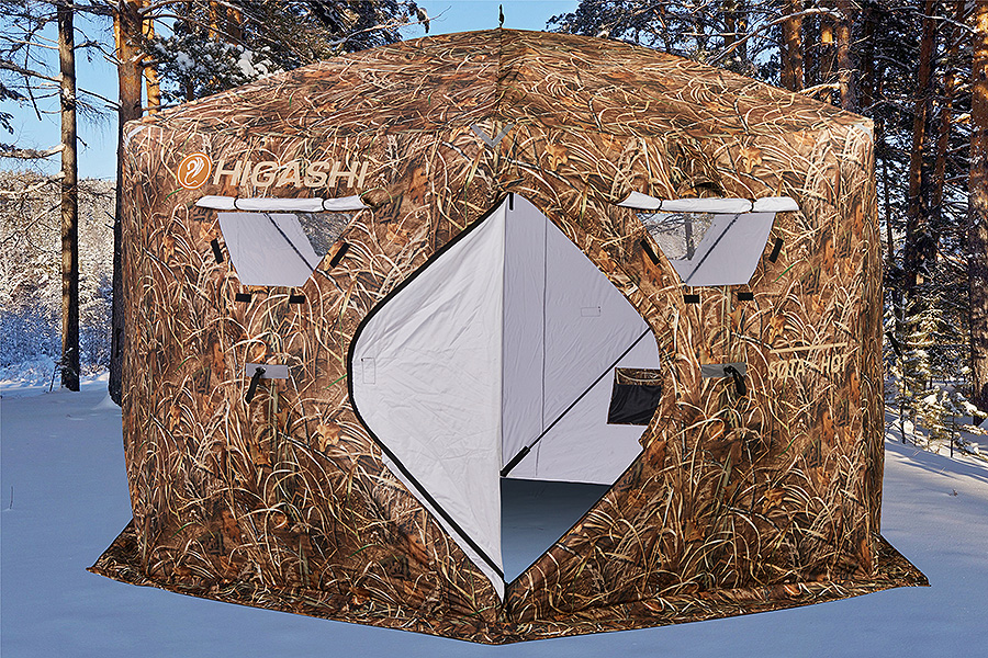 Палатка зимняя HIGASHI Sota HOT (камуфляж)
