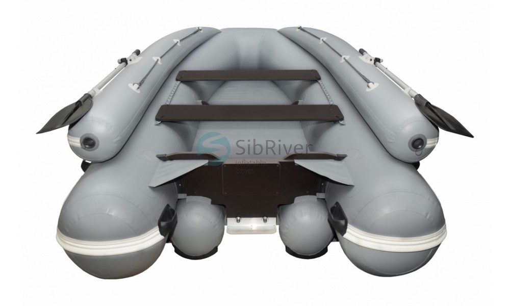 Лодка SIBRIVER Абакан-380 JET (камуфляж (лес))