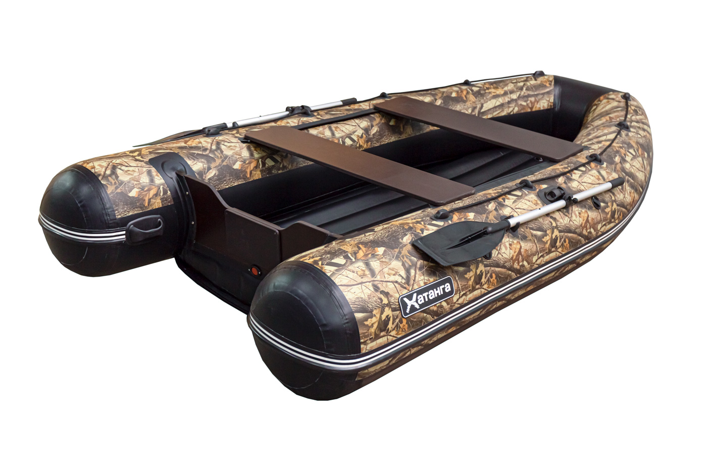 Лодка SIBRIVER Хатанга-360 PRO НДНД (камуфляж (лес))