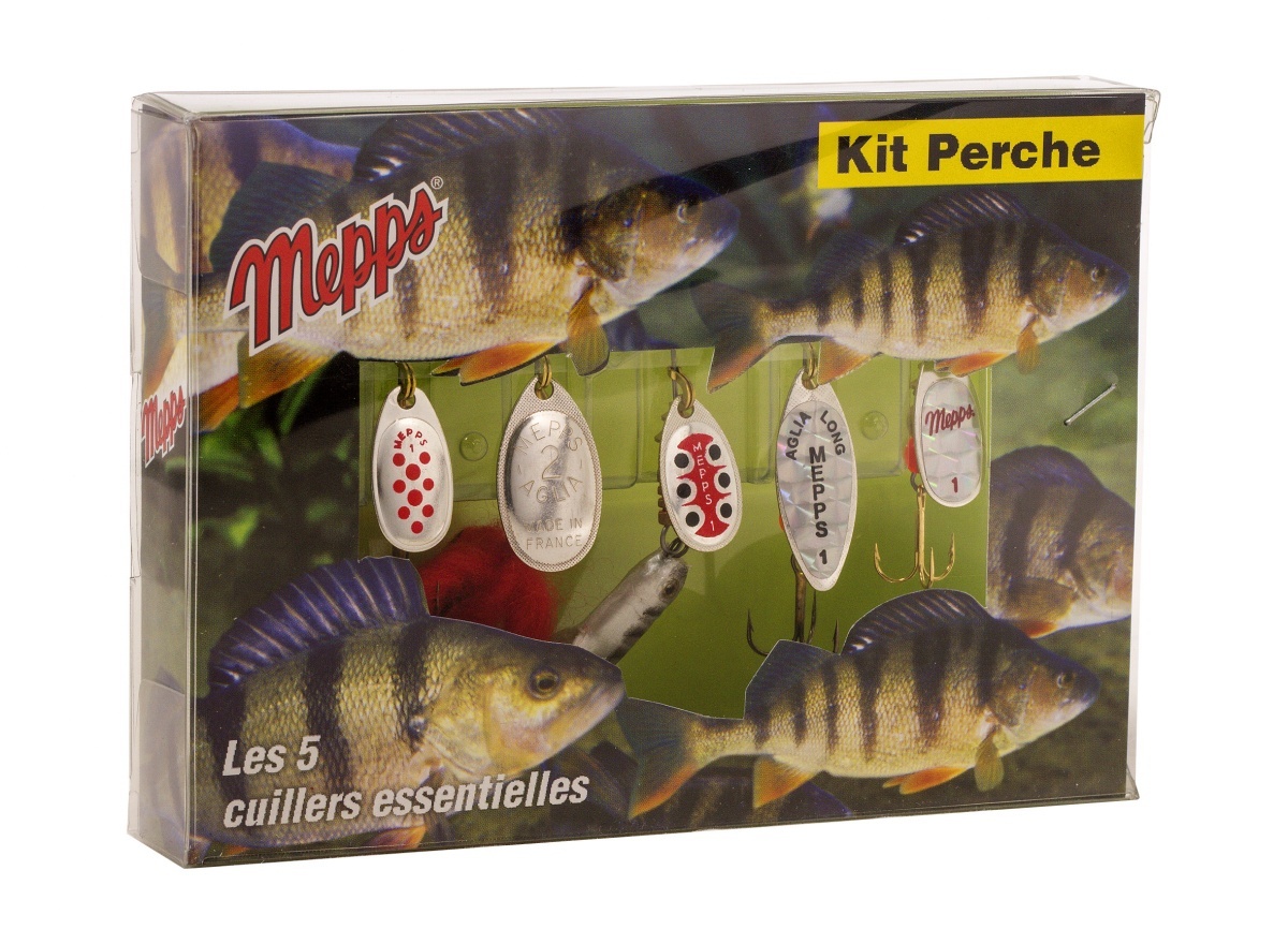 Набор блесен MEPPS Aglia Kit Pershe