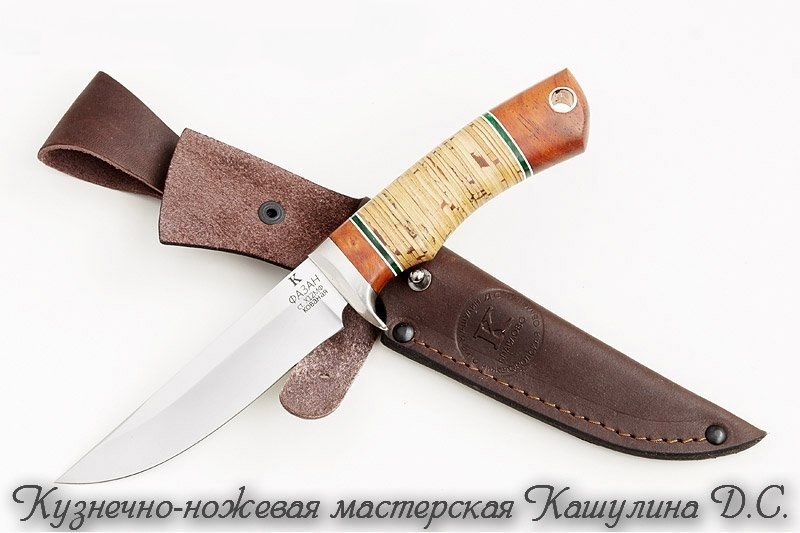 Нож КАШУЛИН ДС Фазан (65Х13)