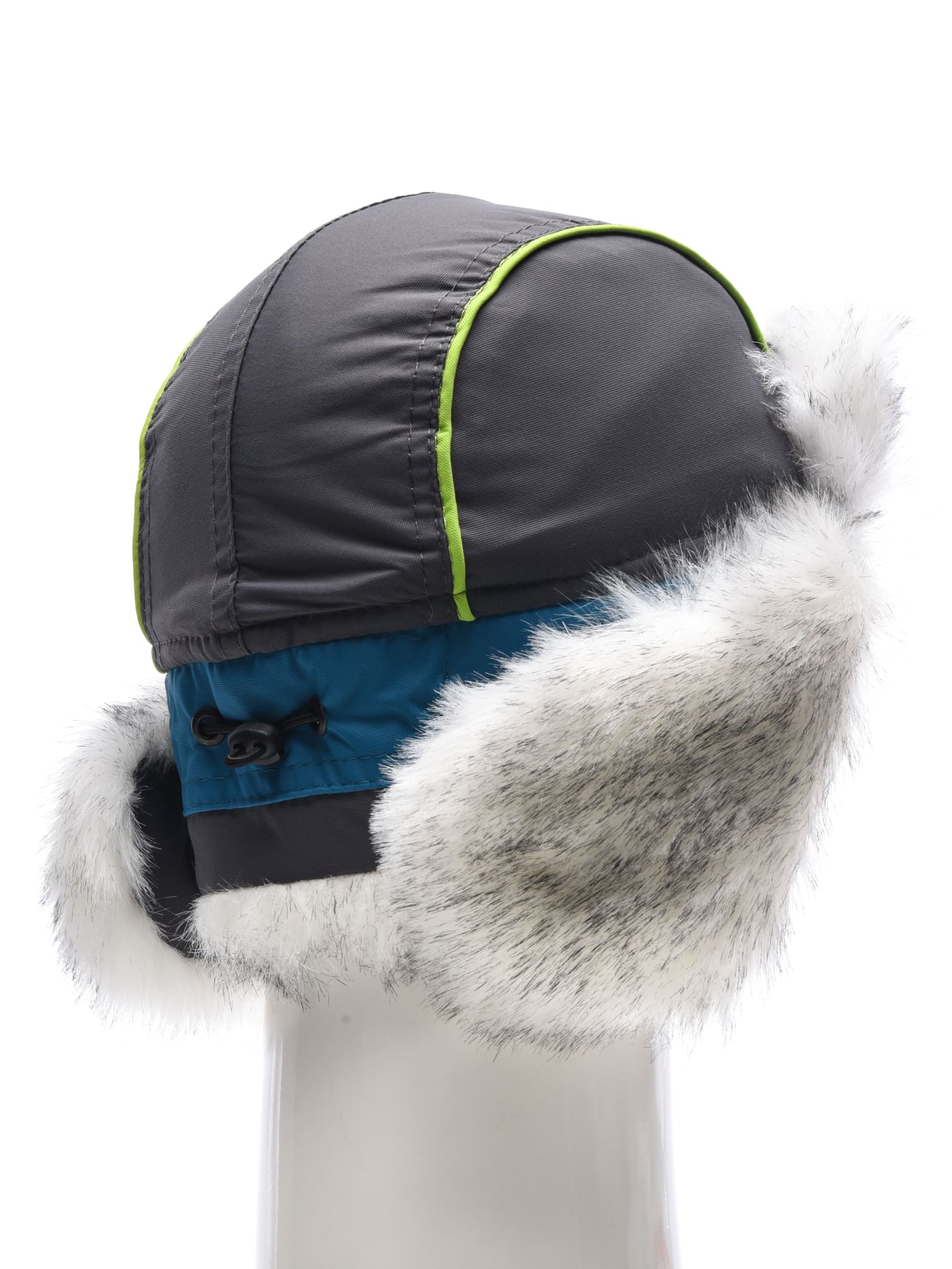 Шапка-ушанка HUNTSMAN Siberia Lady (Breathable) (54-56, бирюза/серый)