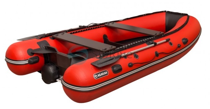 Лодка SIBRIVER Абакан-380 JET Light (камуфляж (лес))