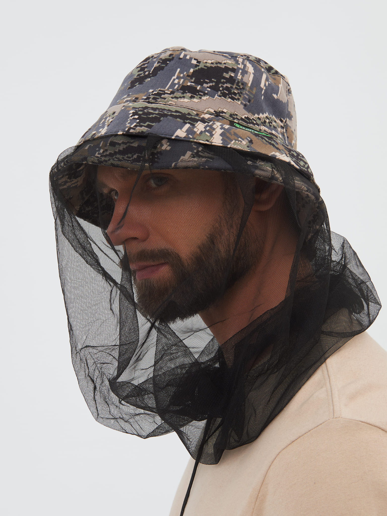 Панама-накомарник HUNTSMAN Трансформер (58, лабиринт)