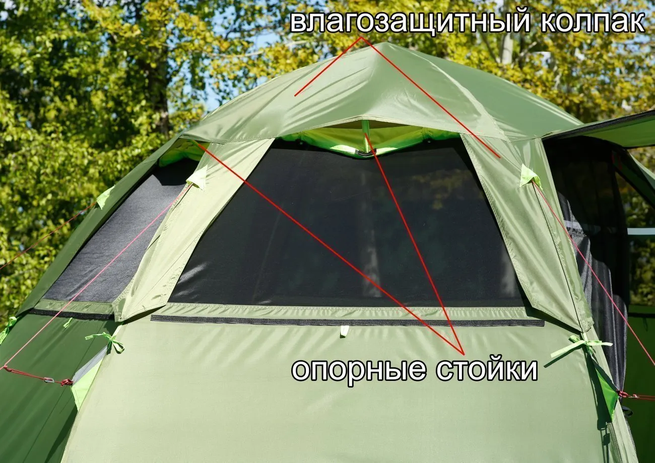 Палатка-автомат ЛОТОС 5 Мансарда_М