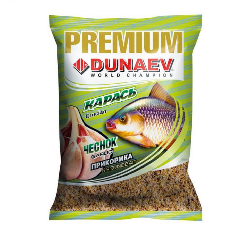 Прикормка DUNAEV Premium Карась Чеснок (1 кг)