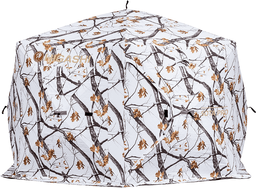 Продажа трехслойных палаток для зимней рыбалки HIGASHI Sota PRO в Красноярске и с доставкой по России. Гарантия качества, выгодная цена от интернет-магазина Перекат24.ru