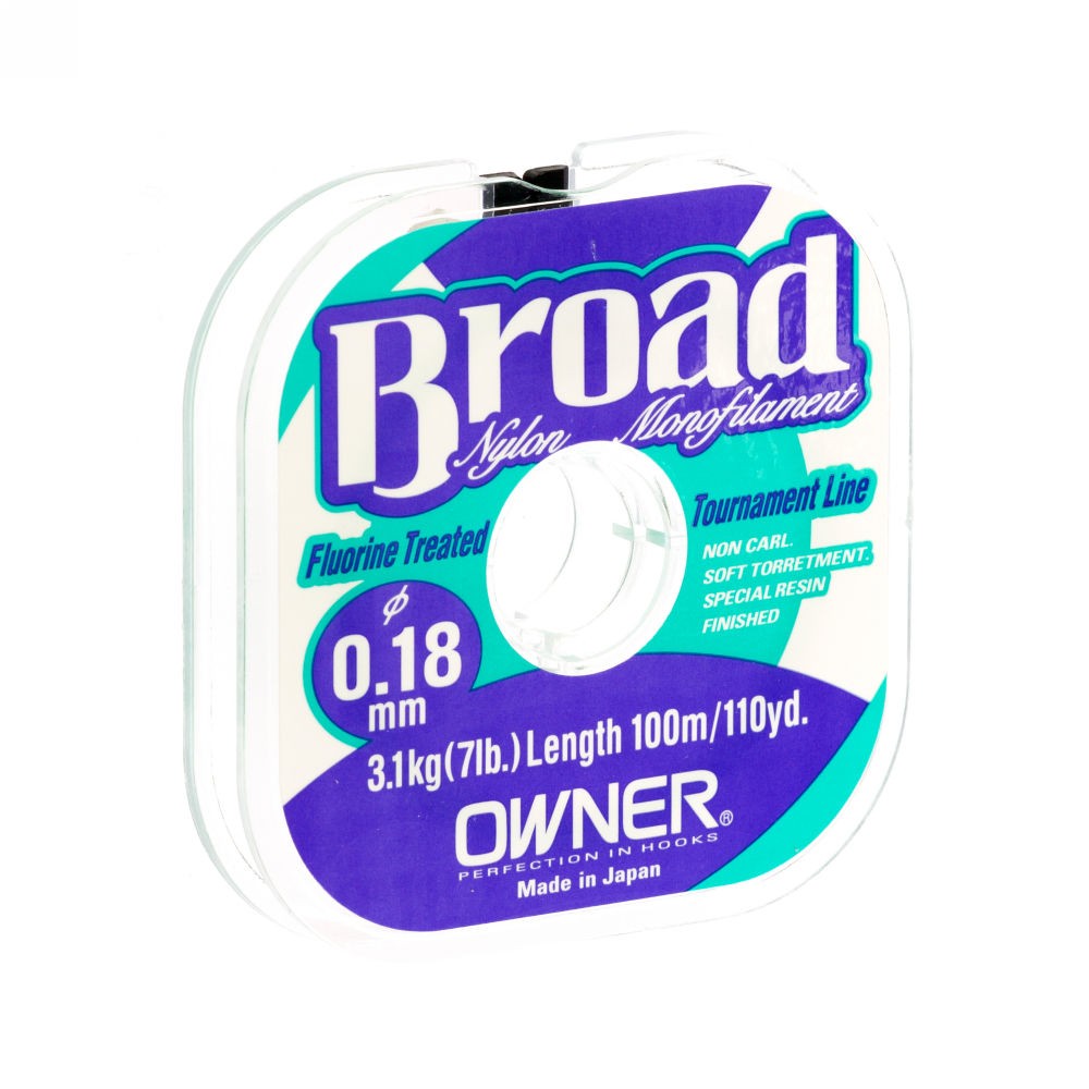 Леска OWNER Broad (100 м, 0.16 мм (2.7 кг))