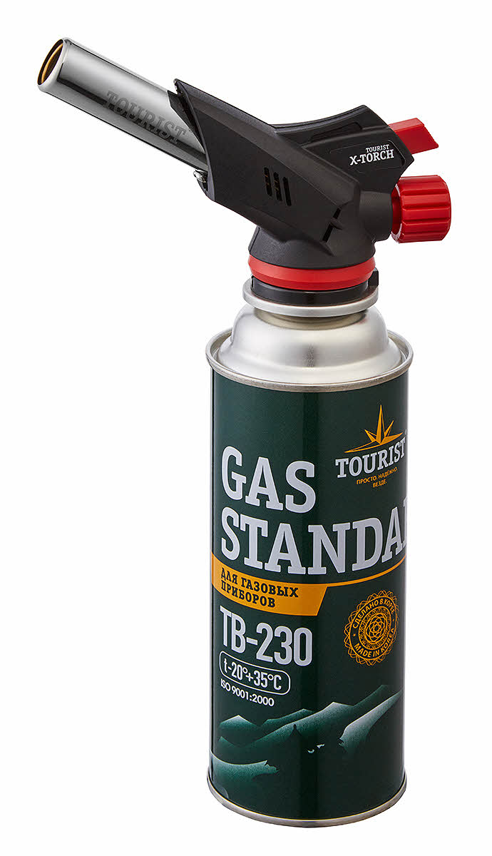 Газовая горелка TOURIST X-Torch TT-500 (пьезоподжиг)