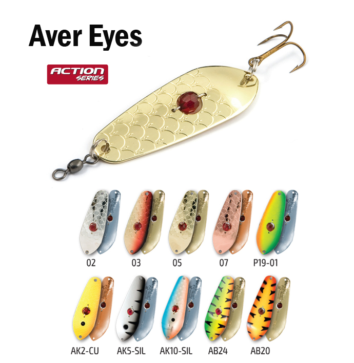 Блесна AKARA Action Series Aver Eyes (70 мм, 21 г, 02)