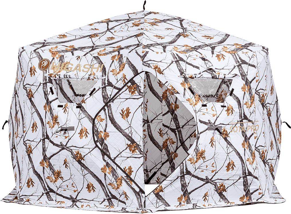 Палатка зимняя HIGASHI Sota PRO (камуфляж зимний)