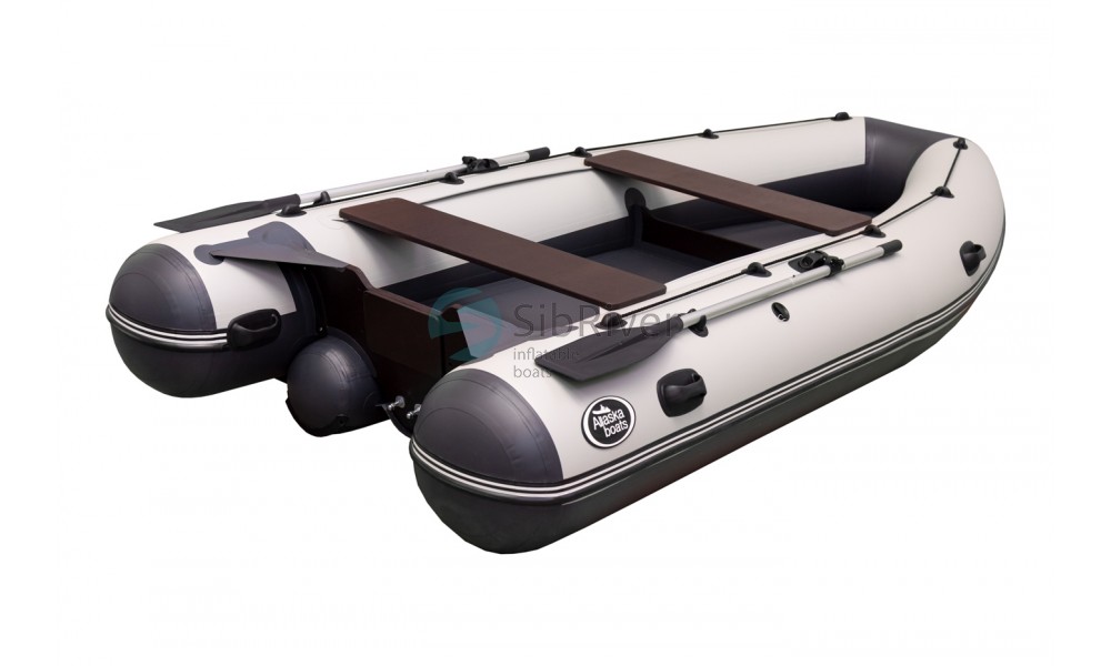 Лодка SIBRIVER Allaska-360 Drive (жёлтый/чёрный)