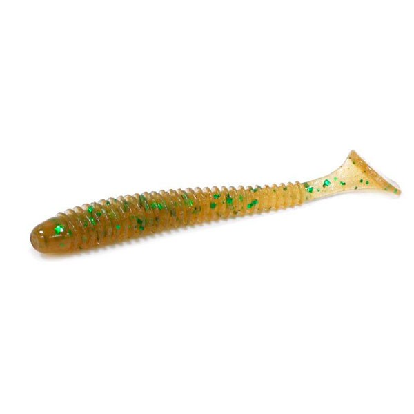 Мягкая приманка KEITECH Swing Impact (2"/5 см, 12 шт, 02/Peach Green FLK)