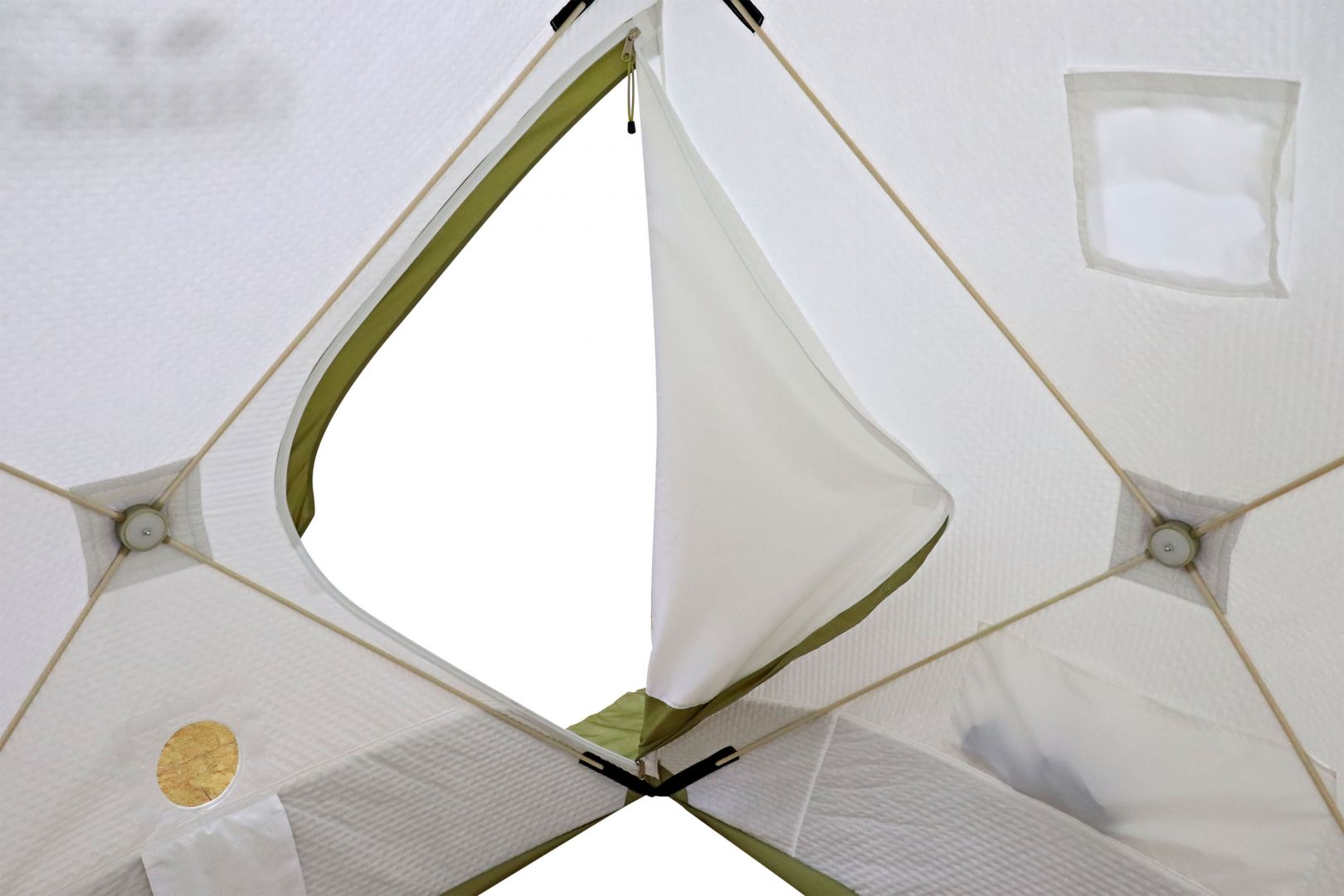 Палатка зимняя СЛЕДОПЫТ Куб Premium PF-TW-14 (2.1х2.1 м)