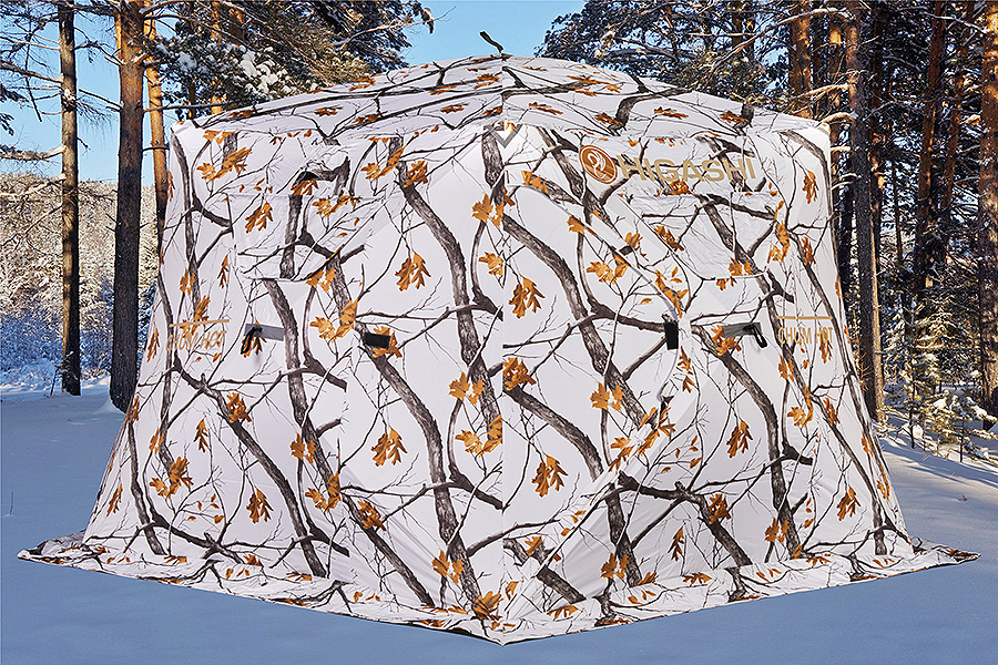 Палатка зимняя HIGASHI Chum HOT (камуфляж зимний)