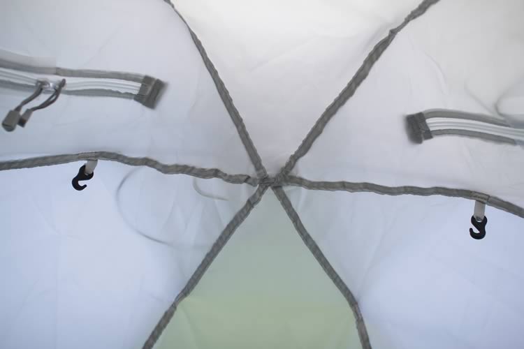 Палатка зимняя ЛОТОС 4 ЛТ (зёленый/серый)