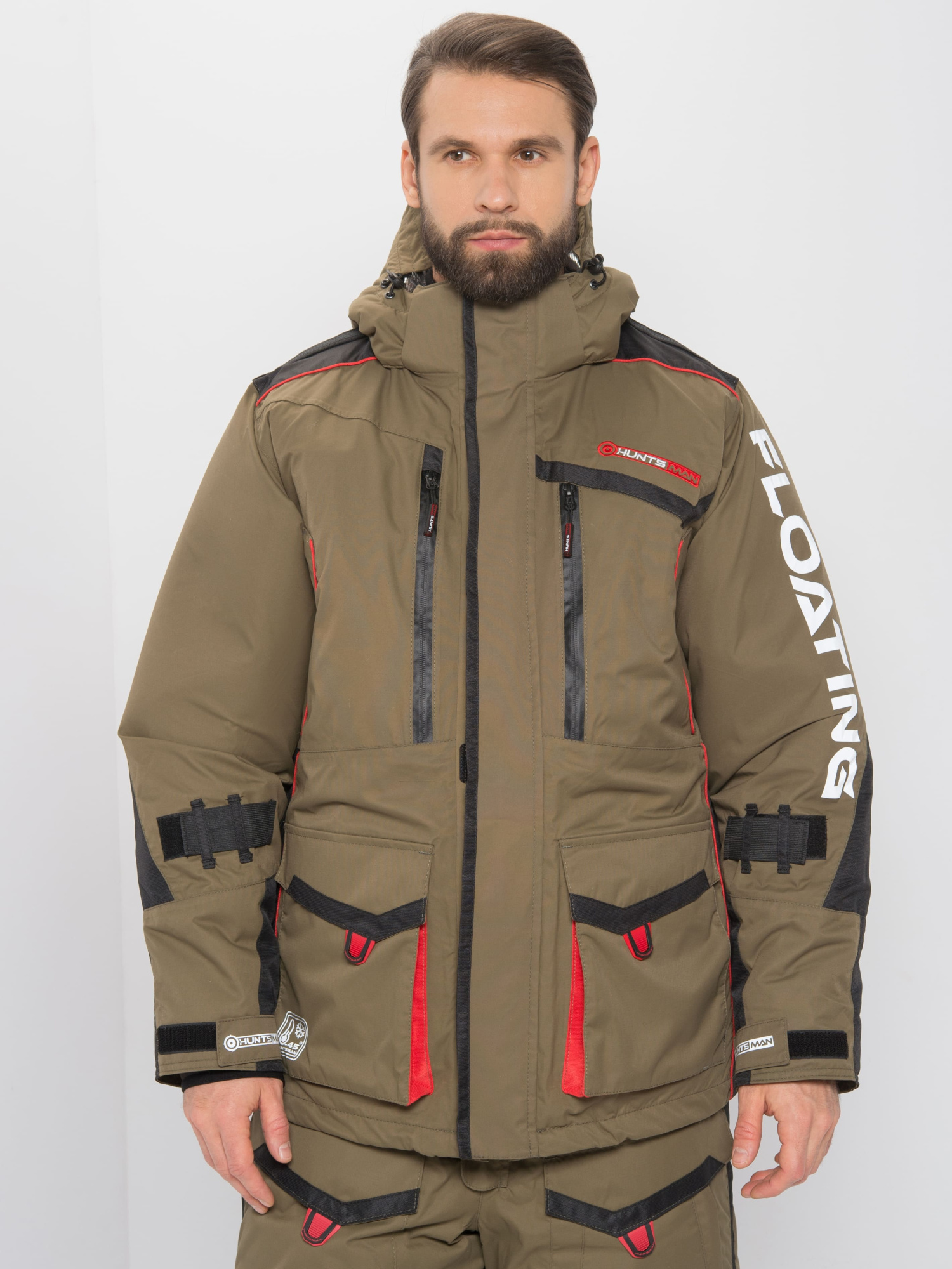 Костюм зимний HUNTSMAN Siberia Поплавок (Breathable) (44-46, хаки)