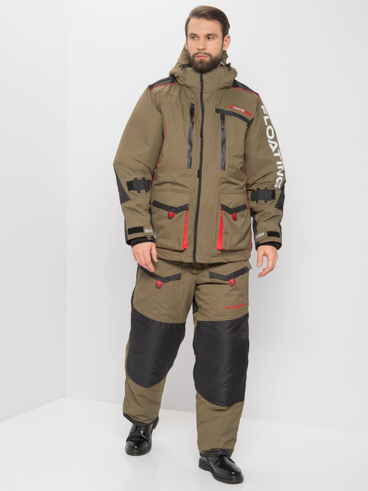 Костюм зимний HUNTSMAN Siberia Поплавок (Breathable) (44-46, хаки)