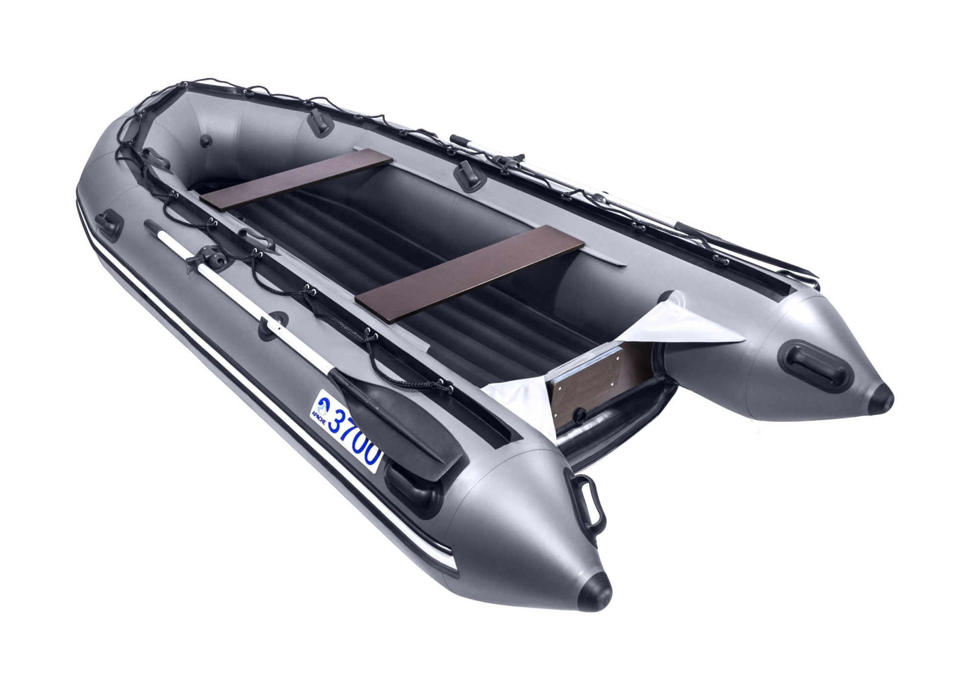 Лодка МЛ Apache 3700 НДНД (графит)