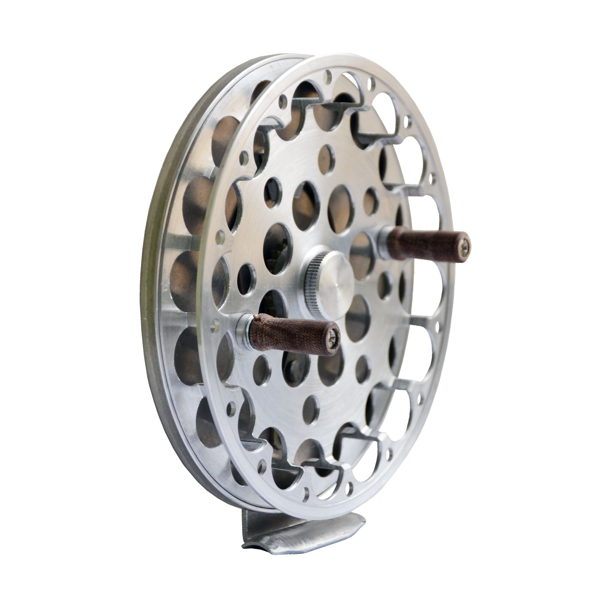 Катушка инерционная точёная (алюминий)