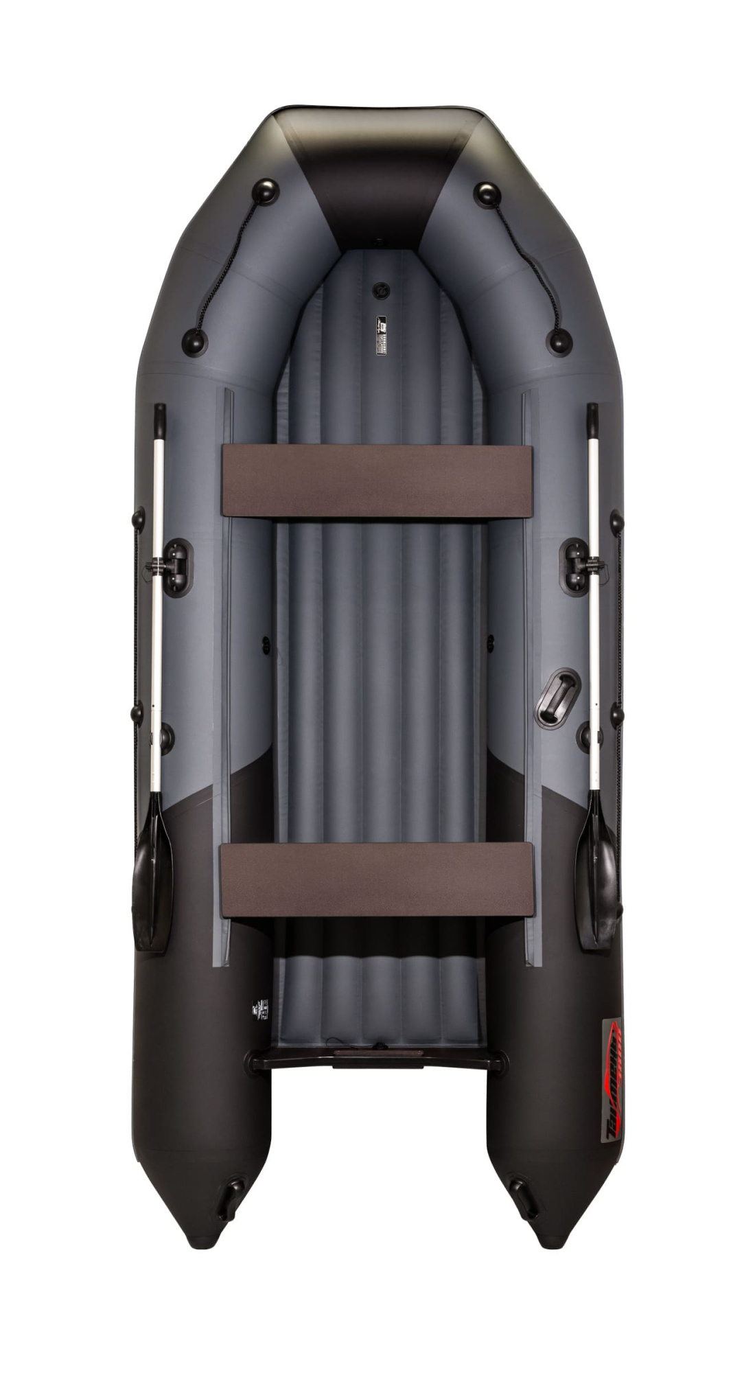 Лодка МЛ Таймень NX 3800 НДНД PRO (графит/чёрный)
