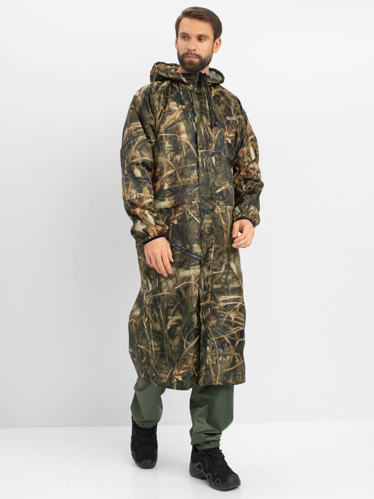 Плащ ВВЗ HUNTSMAN (Таффета RipStop 3000 PU) (44-46/170, камыш)