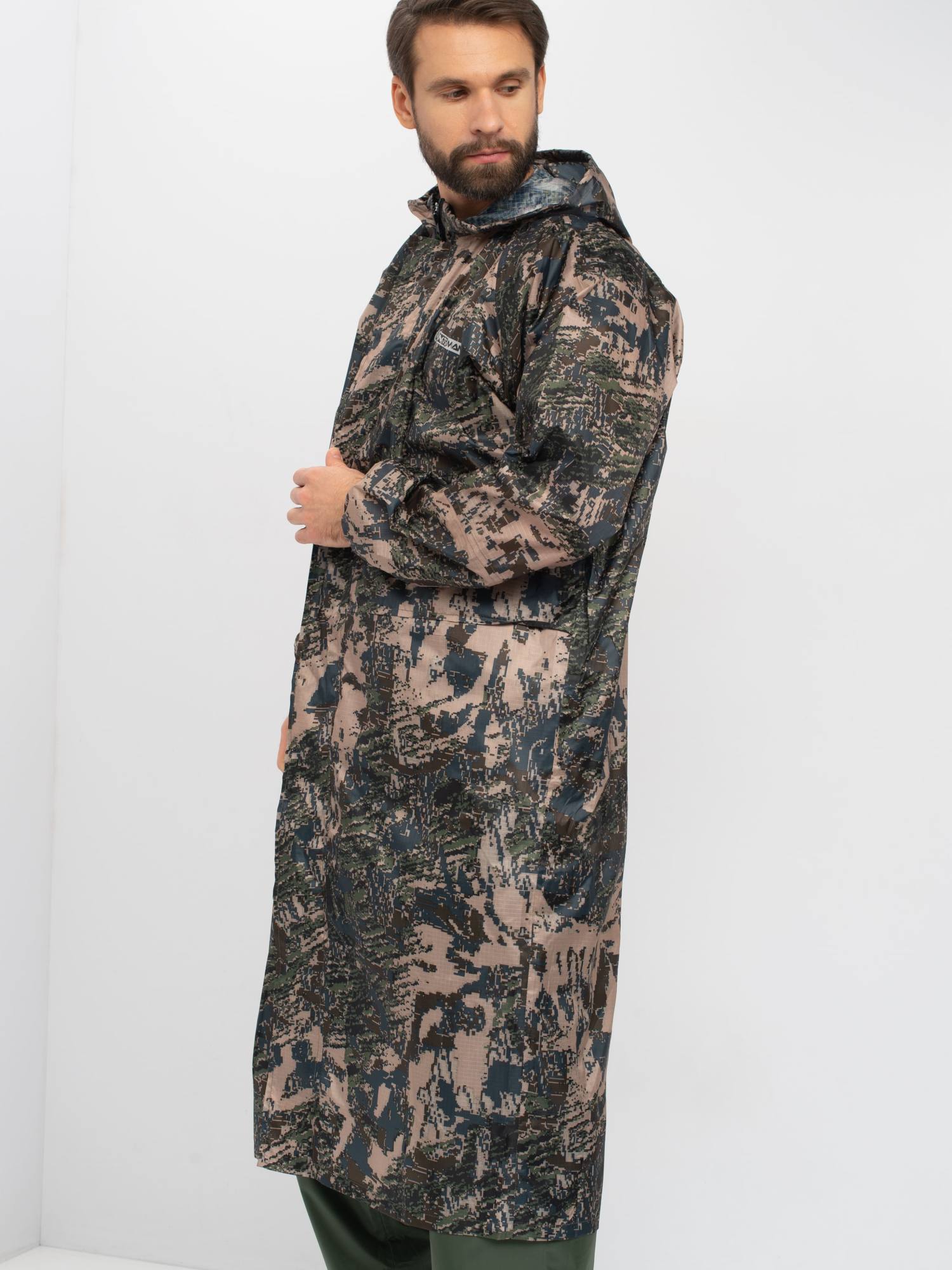 Плащ ВВЗ HUNTSMAN (Таффета RipStop 3000 PU) (48-50/176, лабиринт)